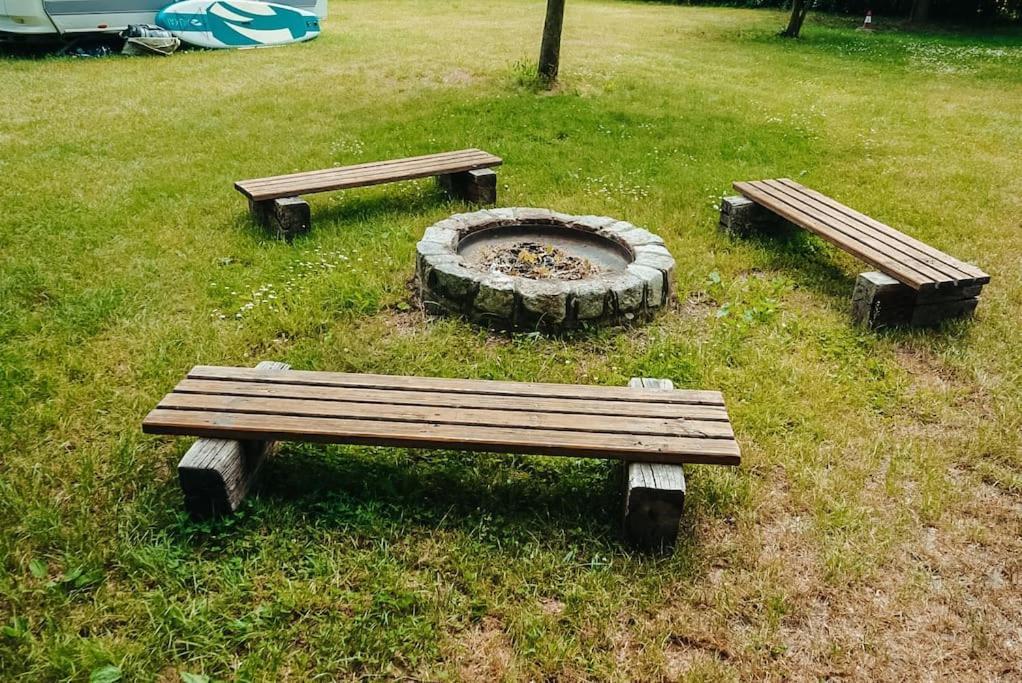 Ferienzimmer Direkt Am See Priepert Kültér fotó